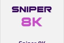 "تطبيق Sniper 8K يعمل على الموبايل والشاشة الذكية لمشاهدة القنوات أونلاين". بنية المحتوى: التركيز على "التخلص من القيود" (Cut the Cord)، والحرية في المشاهدة.